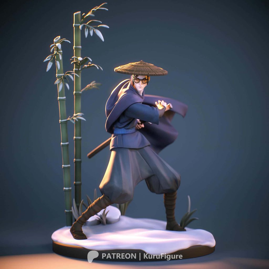 图片[5]-Kuru Figure 蓝眼武士 阿水-P站图纸收藏馆