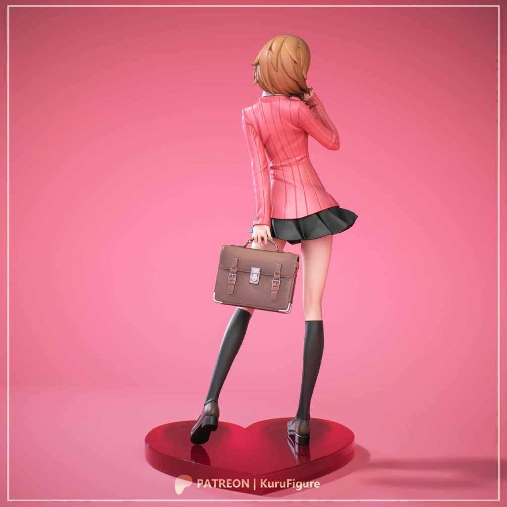 图片[4]-Kuru Figure 女神异闻录 岳羽由佳里-P站图纸收藏馆