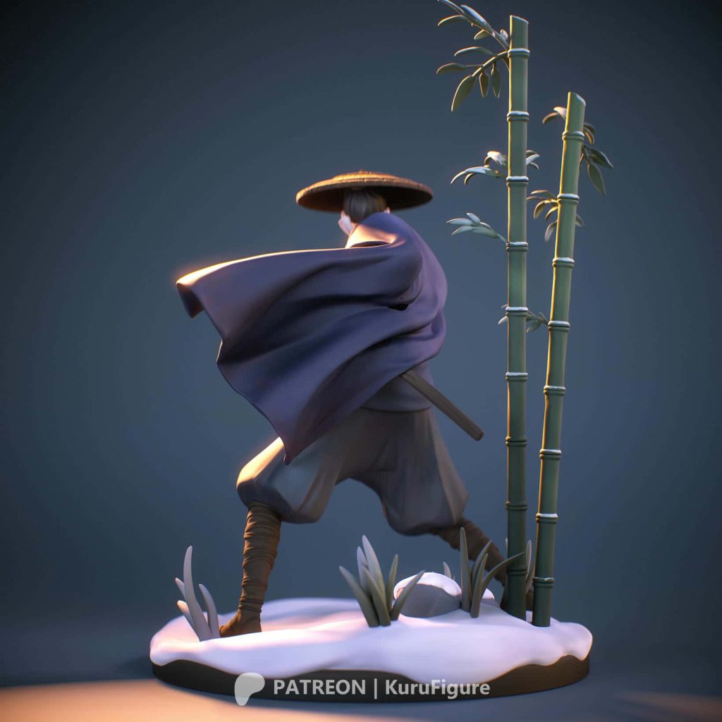 图片[4]-Kuru Figure 蓝眼武士 阿水-P站图纸收藏馆