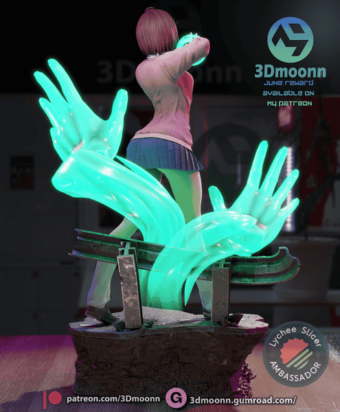 图片[3]-3Dmoonn 当哒当 绫濑桃-P站图纸收藏馆