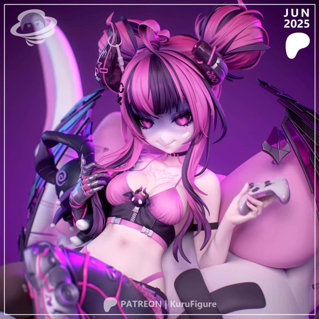 图片[3]-Kuru Figure 虚拟偶像 铁鼠-P站图纸收藏馆