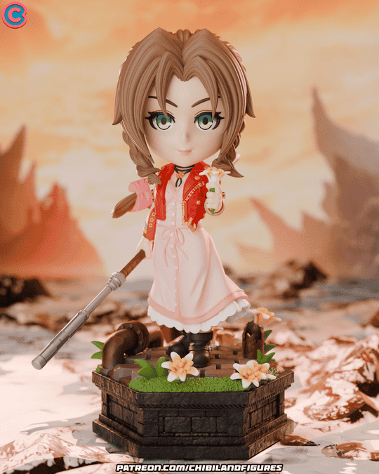 Chibi Land Figures 最终幻想 爱丽丝·盖恩斯巴勒-P站图纸收藏馆