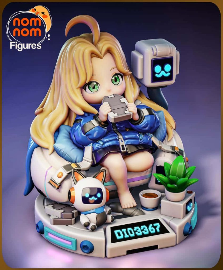 Nomnom Figures 虚实万象 戴安娜-P站图纸收藏馆