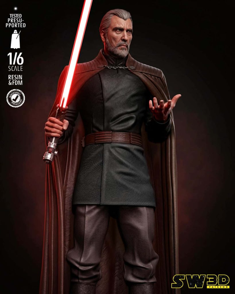 图片[2]-SW3D 星球大战 杜库伯爵-P站图纸收藏馆