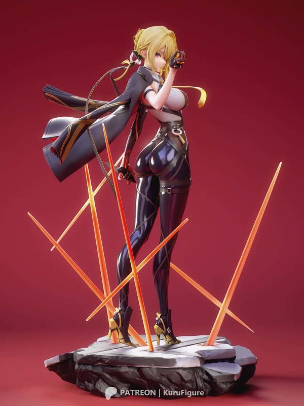 Kuru Figure 绝区零 伊芙琳·舒瓦利耶-P站图纸收藏馆