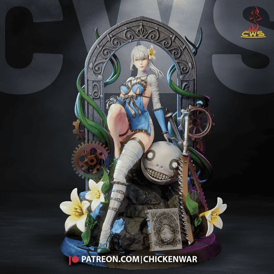 CW Studio 尼尔机械纪元 伪装者 凯妮-P站图纸收藏馆