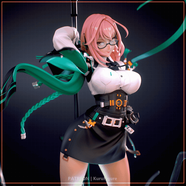图片[2]-Kuru Figure 绝区零 月城柳-P站图纸收藏馆