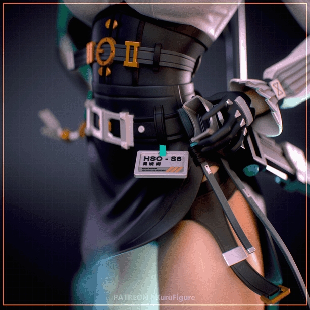 图片[3]-Kuru Figure 绝区零 月城柳-P站图纸收藏馆