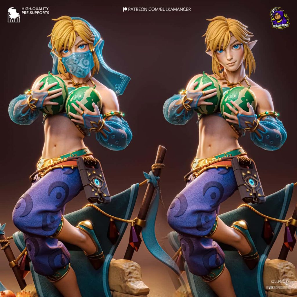 图片[2]-Bulkamancer 塞尔达传说 格鲁德版林克-P站图纸收藏馆