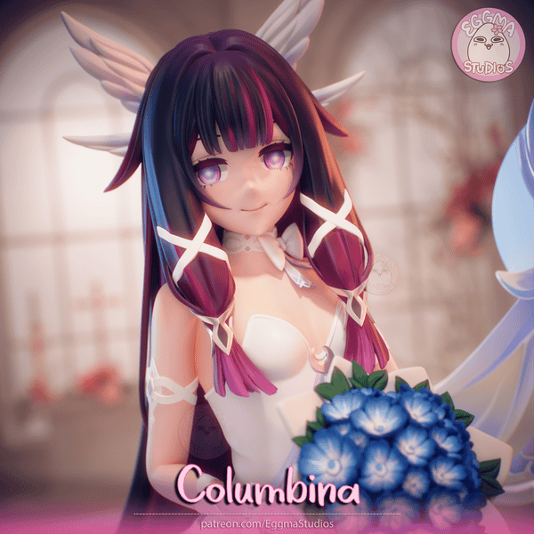 图片[2]-Eggma Studios 原神 哥伦比娜-P站图纸收藏馆