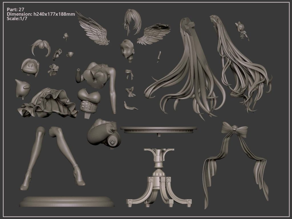 图片[4]-Kuru Figure 胜利女神：妮姬 多萝西-P站图纸收藏馆