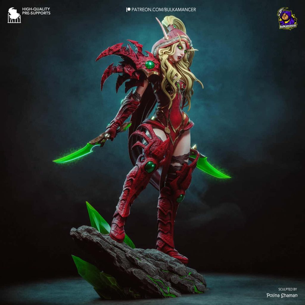 图片[3]-Bulkamancer 魔兽世界 瓦莉拉·萨古纳尔-P站图纸收藏馆
