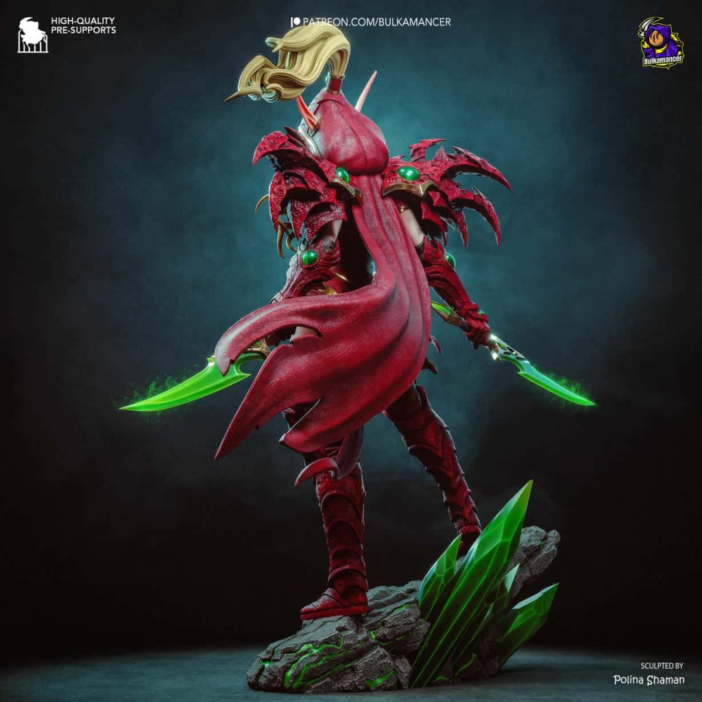 图片[4]-Bulkamancer 魔兽世界 瓦莉拉·萨古纳尔-P站图纸收藏馆