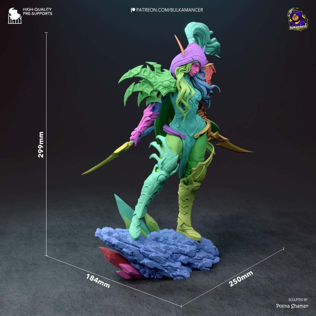 图片[5]-Bulkamancer 魔兽世界 瓦莉拉·萨古纳尔-P站图纸收藏馆