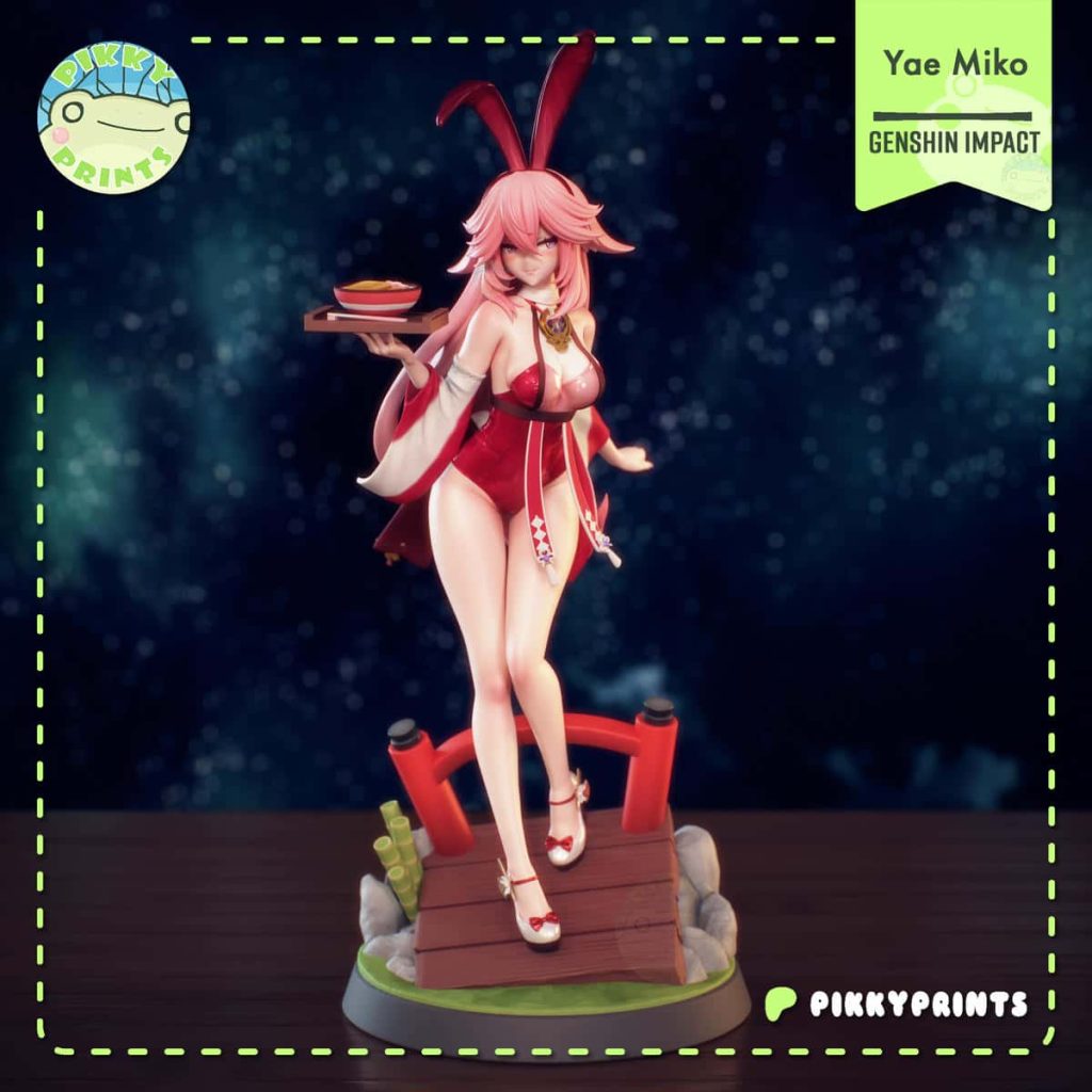 图片[2]-Pikitty 原神 八重神子-P站图纸收藏馆