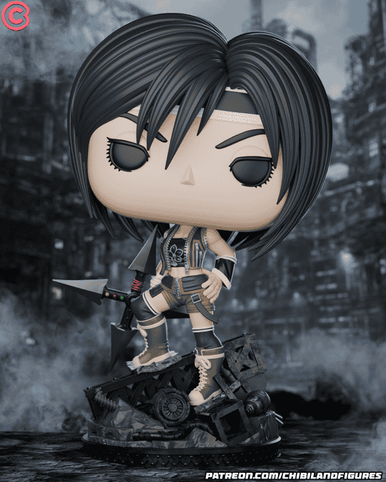 Chibi Land Figures 最终幻想 尤菲·如月-P站图纸收藏馆