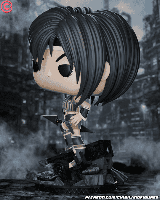 图片[3]-Chibi Land Figures 最终幻想 尤菲·如月-P站图纸收藏馆