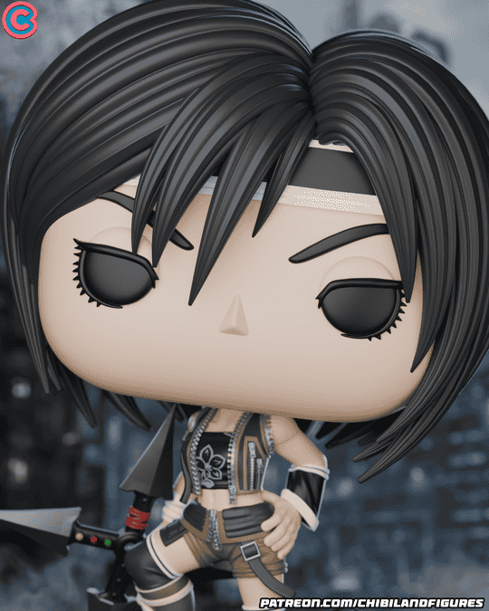 图片[2]-Chibi Land Figures 最终幻想 尤菲·如月-P站图纸收藏馆
