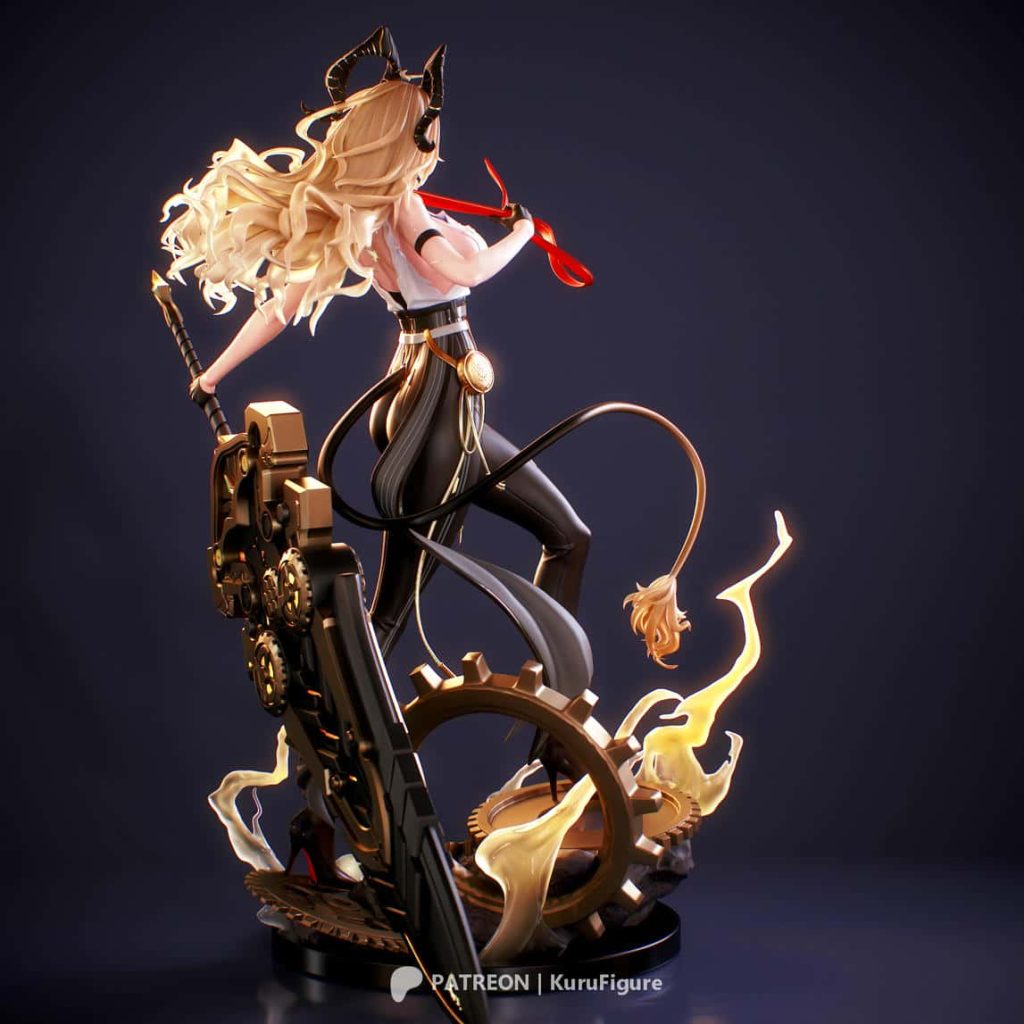 图片[3]-Kuru Figure 鸣潮 赞妮-P站图纸收藏馆