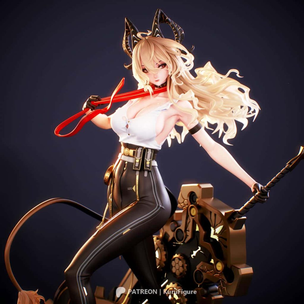 图片[2]-Kuru Figure 鸣潮 赞妮-P站图纸收藏馆