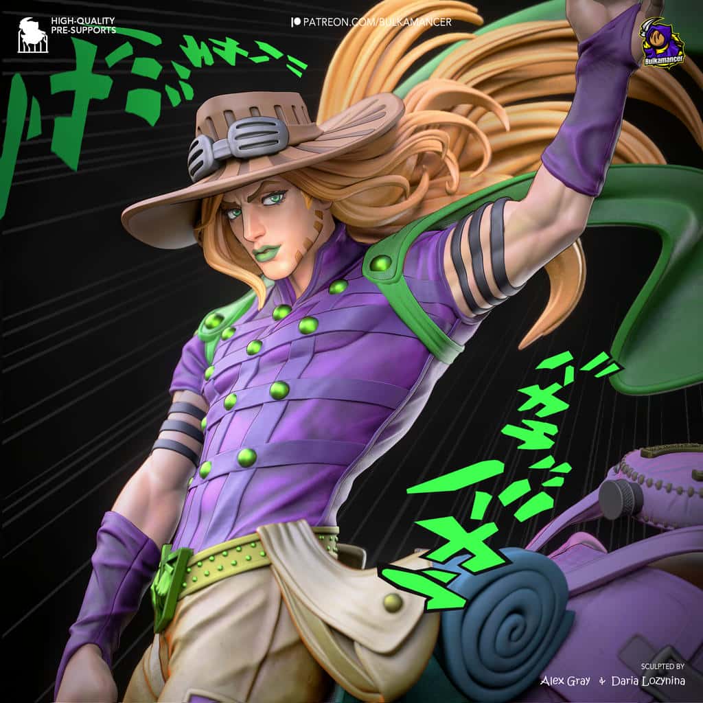 图片[2]-Bulkamancer JOJO的奇妙冒险 杰洛·齐贝林-P站图纸收藏馆