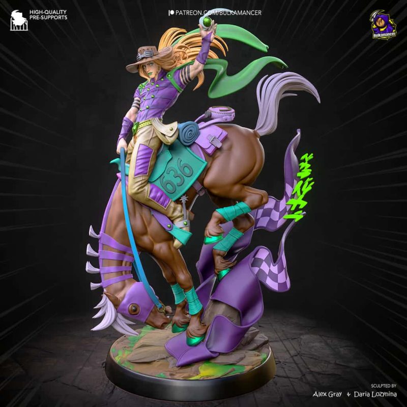 Bulkamancer JOJO的奇妙冒险 杰洛·齐贝林-P站图纸收藏馆