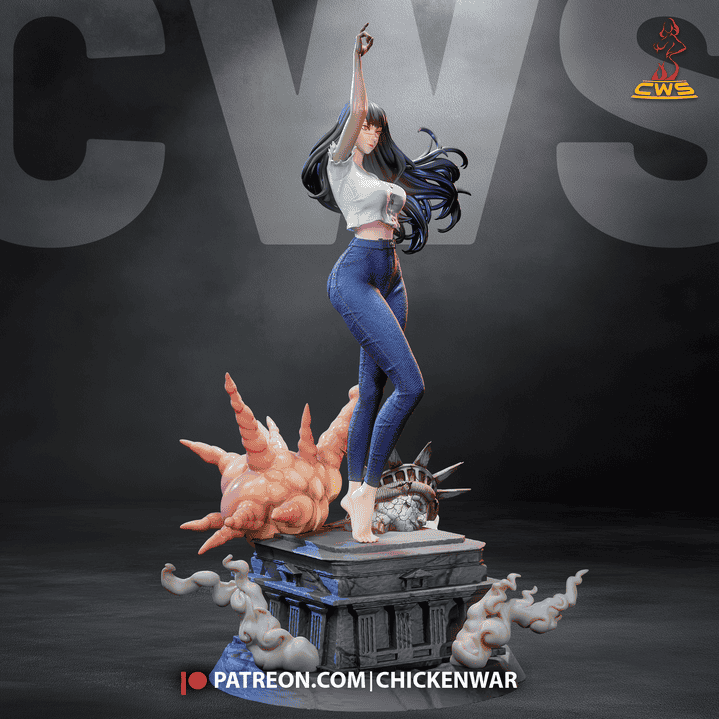 图片[3]-CW Studio 链锯人 约尔-P站图纸收藏馆