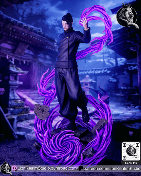 图片[4]-LionRealm Studio ‌咒术回战 夏油杰-P站图纸收藏馆