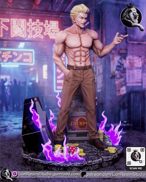 图片[3]-LionRealm Studio ‌咒术回战 秤金次-P站图纸收藏馆
