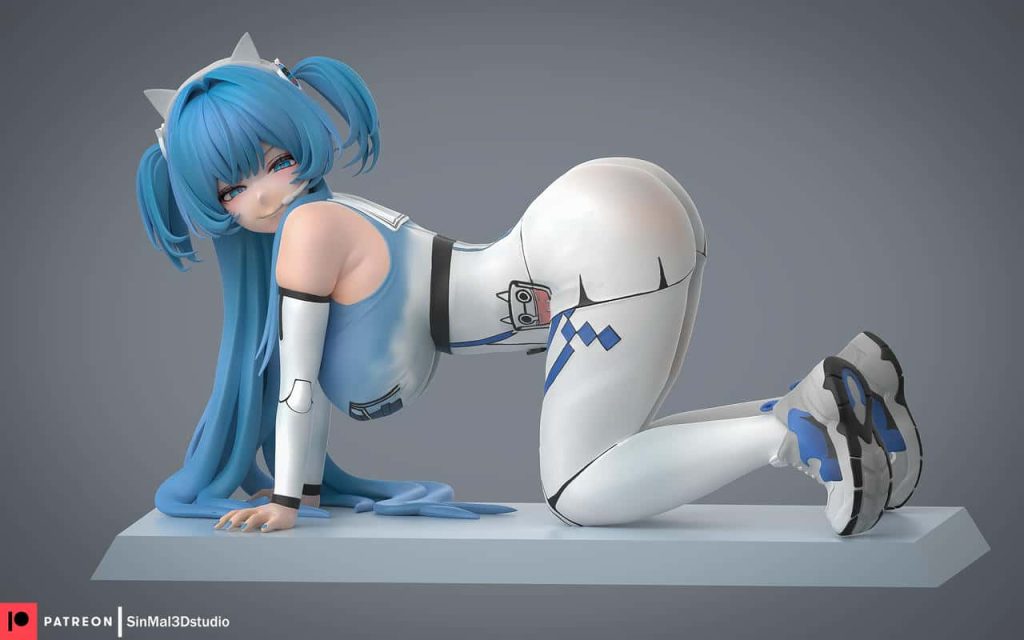 图片[3]-Sin3Dstudio 胜利女神：妮姬 谢芙蒂-P站图纸收藏馆