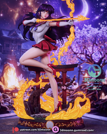 3Dmoonn 美少女战士 火野丽-P站图纸收藏馆