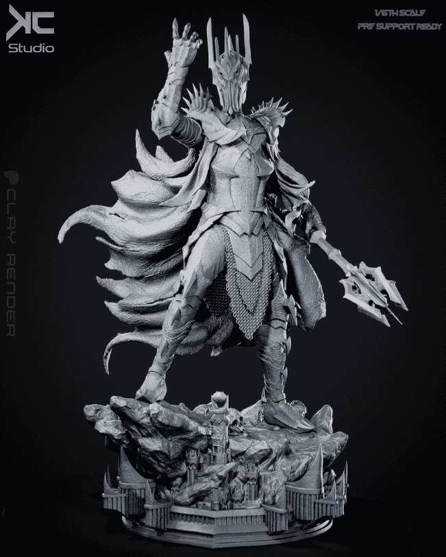 图片[3]-KcStudio 魔戒 魔王索伦-P站图纸收藏馆
