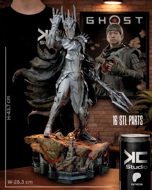 图片[4]-KcStudio 魔戒 魔王索伦-P站图纸收藏馆