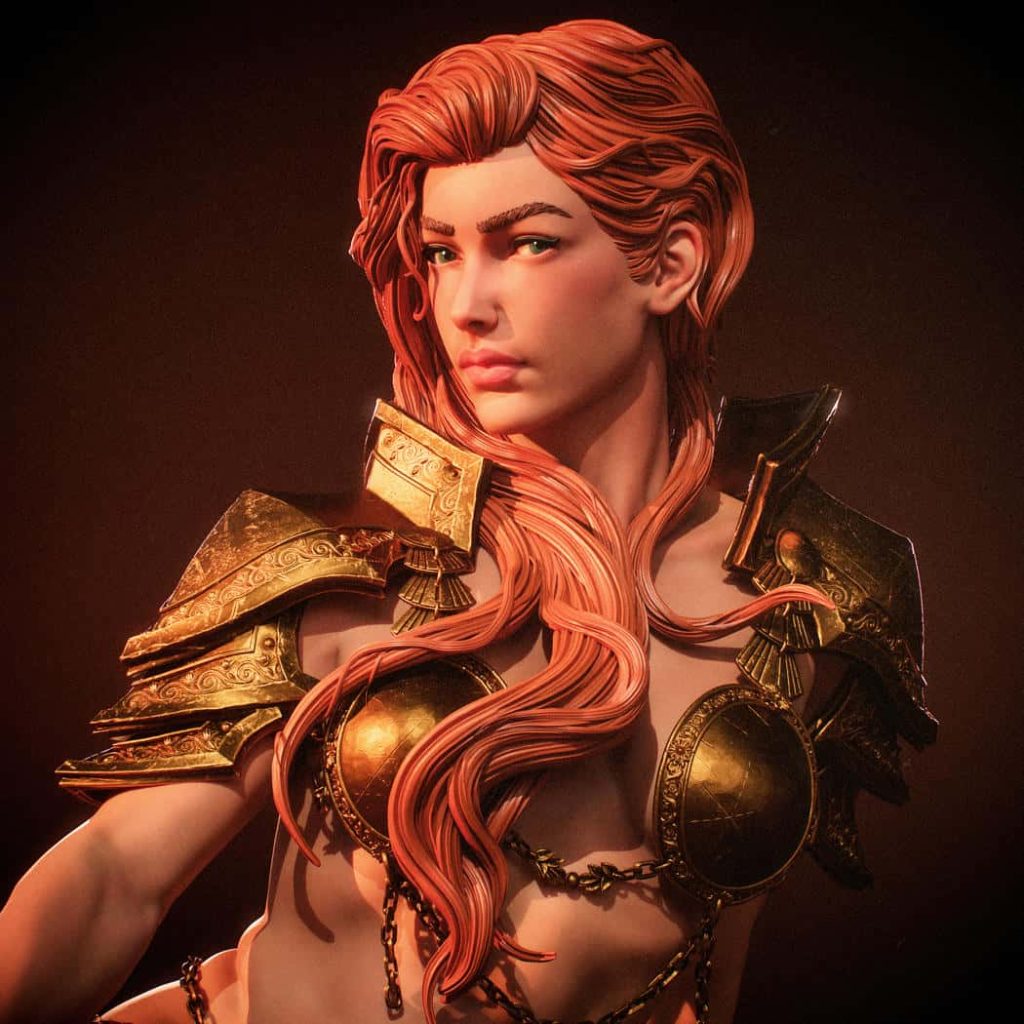 图片[2]-Ca3d 余烬女王 奥雷莉亚-P站图纸收藏馆
