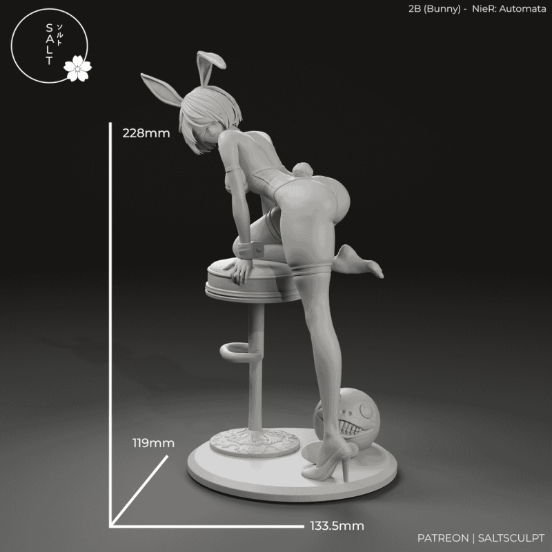 SaltSculpt 尼尔：机械纪元 尤尔哈2B-P站图纸收藏馆