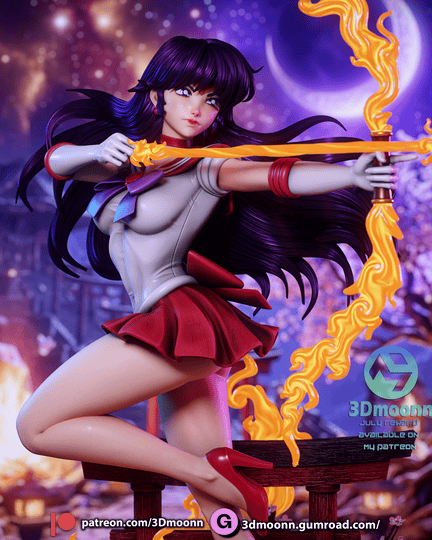 图片[2]-3Dmoonn 美少女战士 火野丽-P站图纸收藏馆