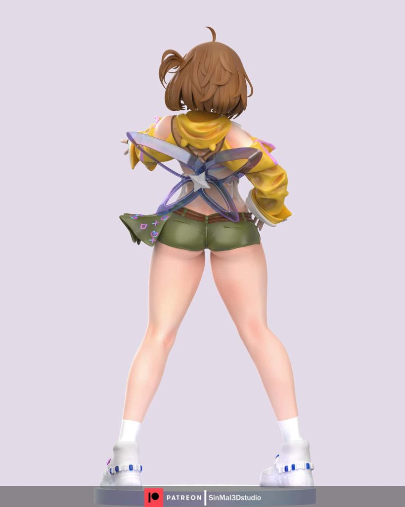 图片[3]-Sin3Dstudio 胜利女神：妮姬 阿妮斯-P站图纸收藏馆