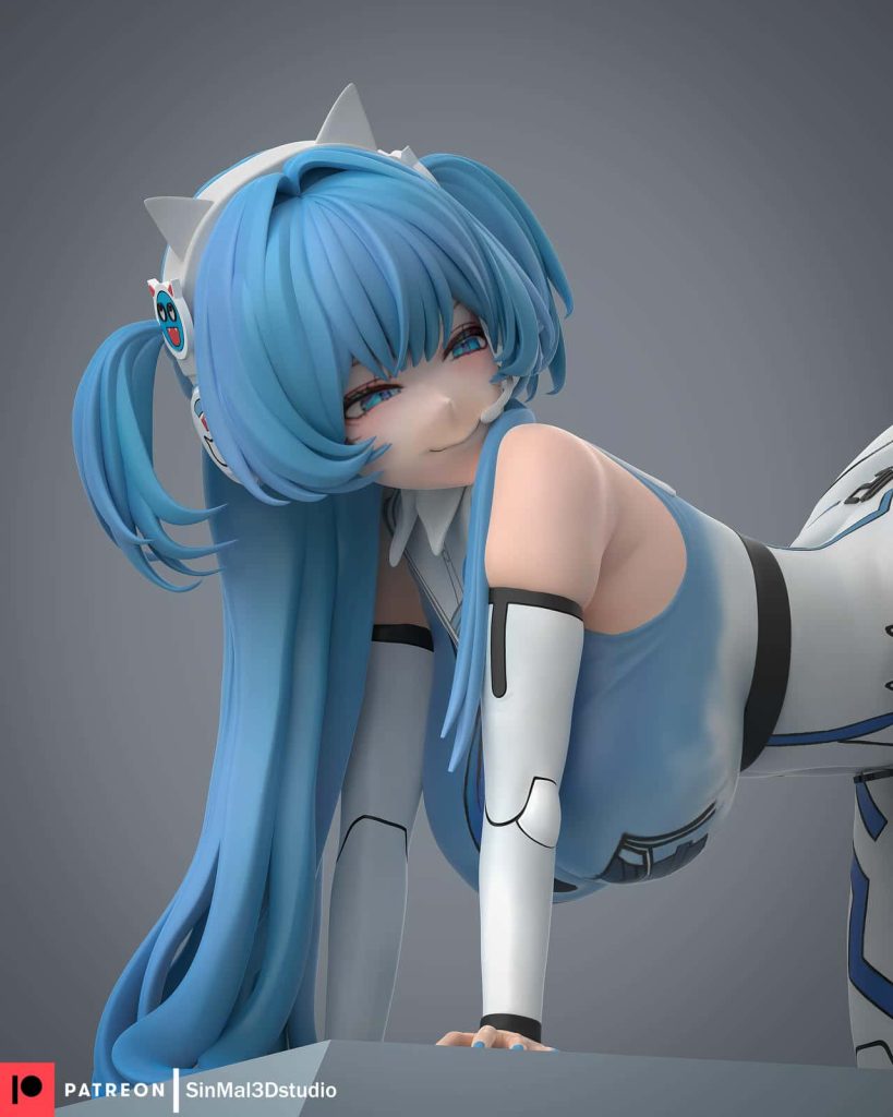 图片[1]-Sin3Dstudio 胜利女神：妮姬 谢芙蒂-P站图纸收藏馆
