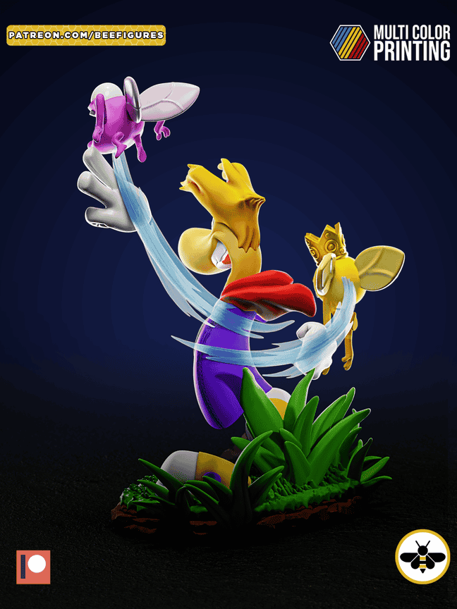图片[5]-Bee Figures ‌雷曼：传奇 雷曼-P站图纸收藏馆