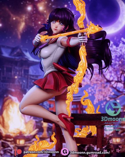 图片[3]-3Dmoonn 美少女战士 火野丽-P站图纸收藏馆