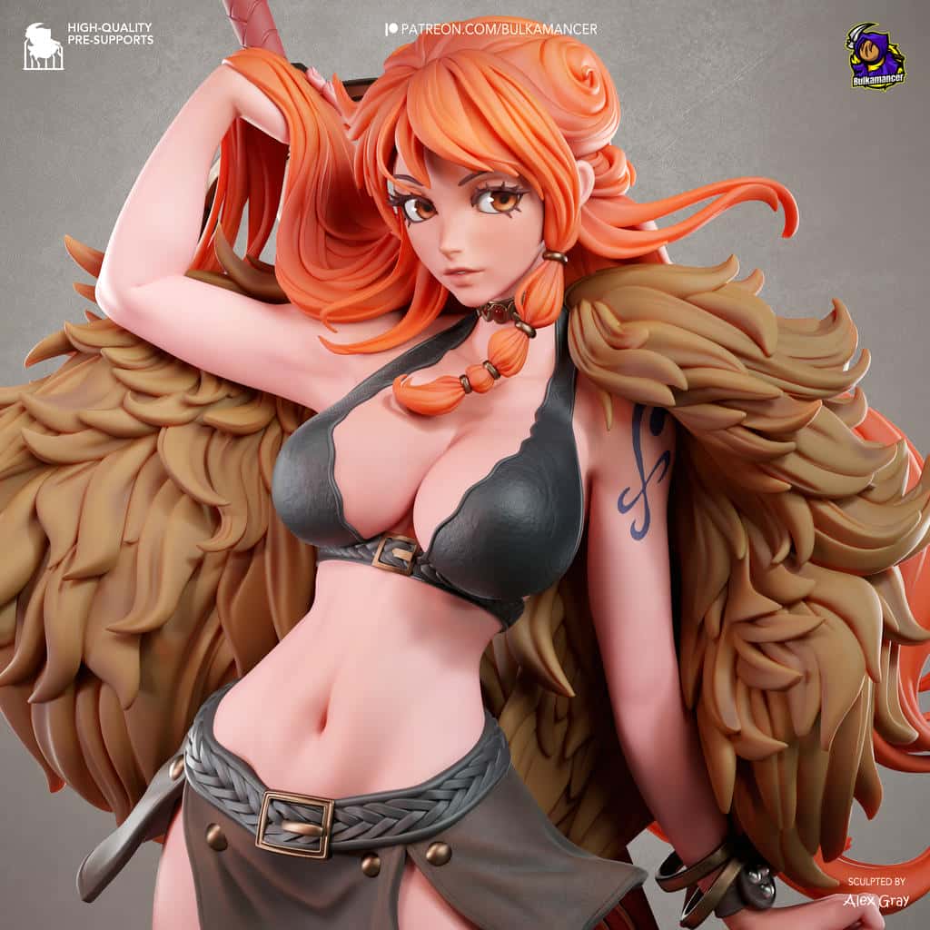 图片[2]-Bulkamancer 海贼王 娜美-P站图纸收藏馆