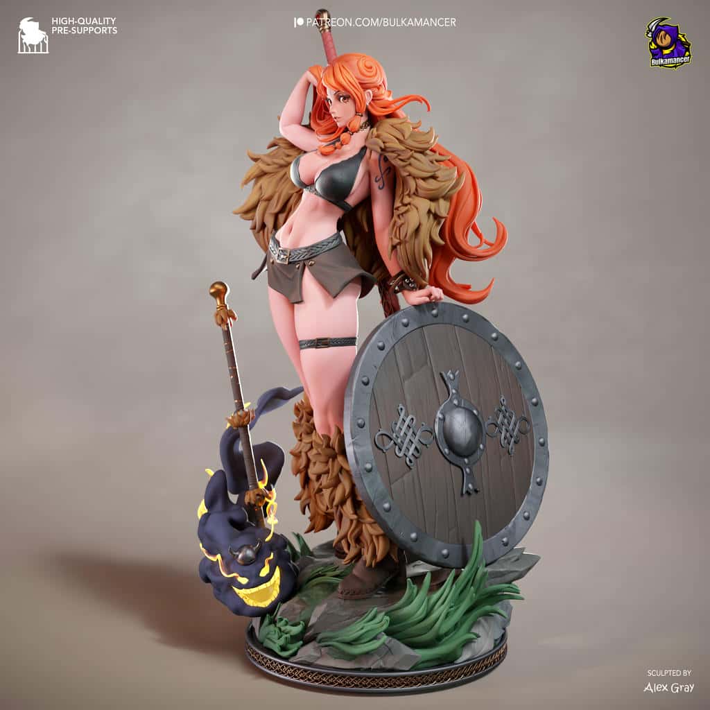图片[3]-Bulkamancer 海贼王 娜美-P站图纸收藏馆