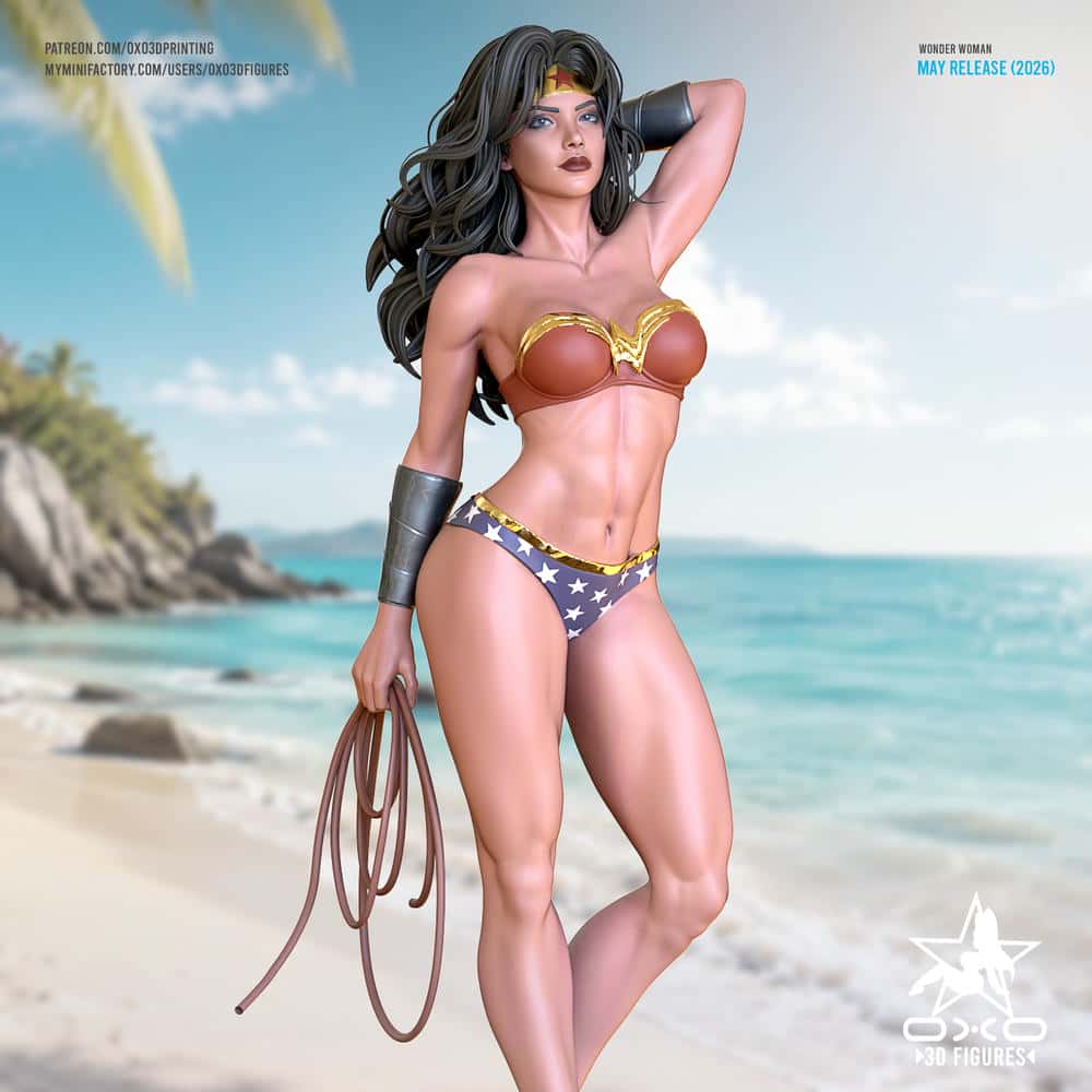 图片[2]-OXO3D DC漫画 神奇女侠-P站图纸收藏馆
