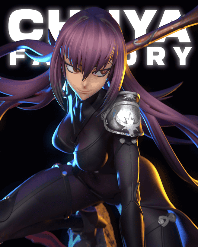 图片[2]-Chuya Factory 命运：冠位指定 斯卡哈,斯卡塔赫-P站图纸收藏馆