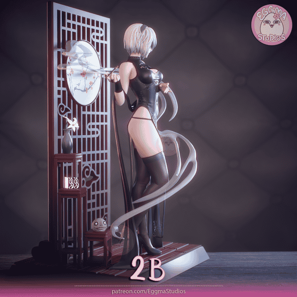 图片[4]-Eggma Studios 尼尔：机械纪元 尤尔哈2B-P站图纸收藏馆