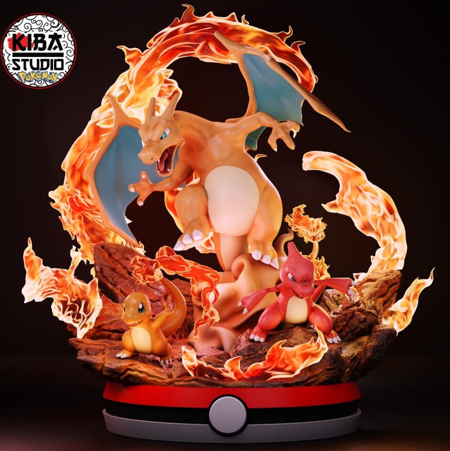 Kiba Studio 精灵宝可梦 小火龙-P站图纸收藏馆