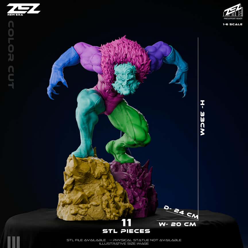 图片[6]-ZEZ STUDIOS 漫威 剑齿虎-P站图纸收藏馆
