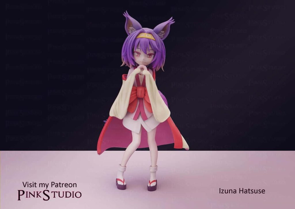 Pink Studio 游戏人生 初濑伊纲-P站图纸收藏馆