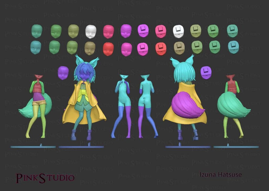 图片[3]-Pink Studio 游戏人生 初濑伊纲-P站图纸收藏馆