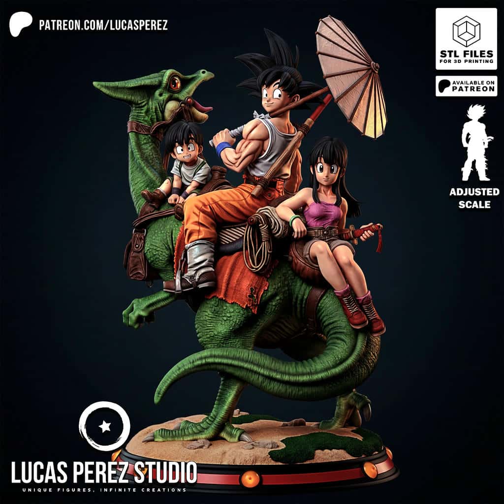Lucas Perez 龙珠 悟空全家-P站图纸收藏馆